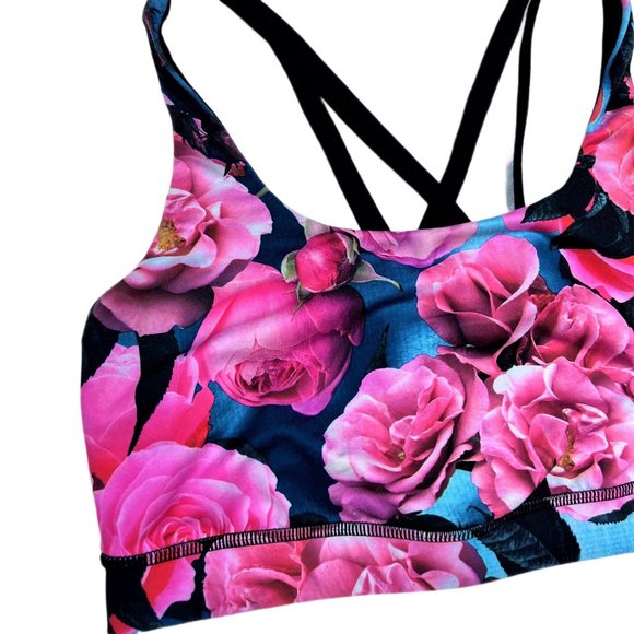Lululemon Floral Energy Sports Bra *EUC* (Size 8) - Picture 2 of 5